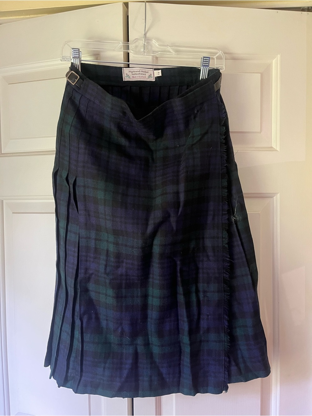 Vintage Highland Homes industries kilt size 14